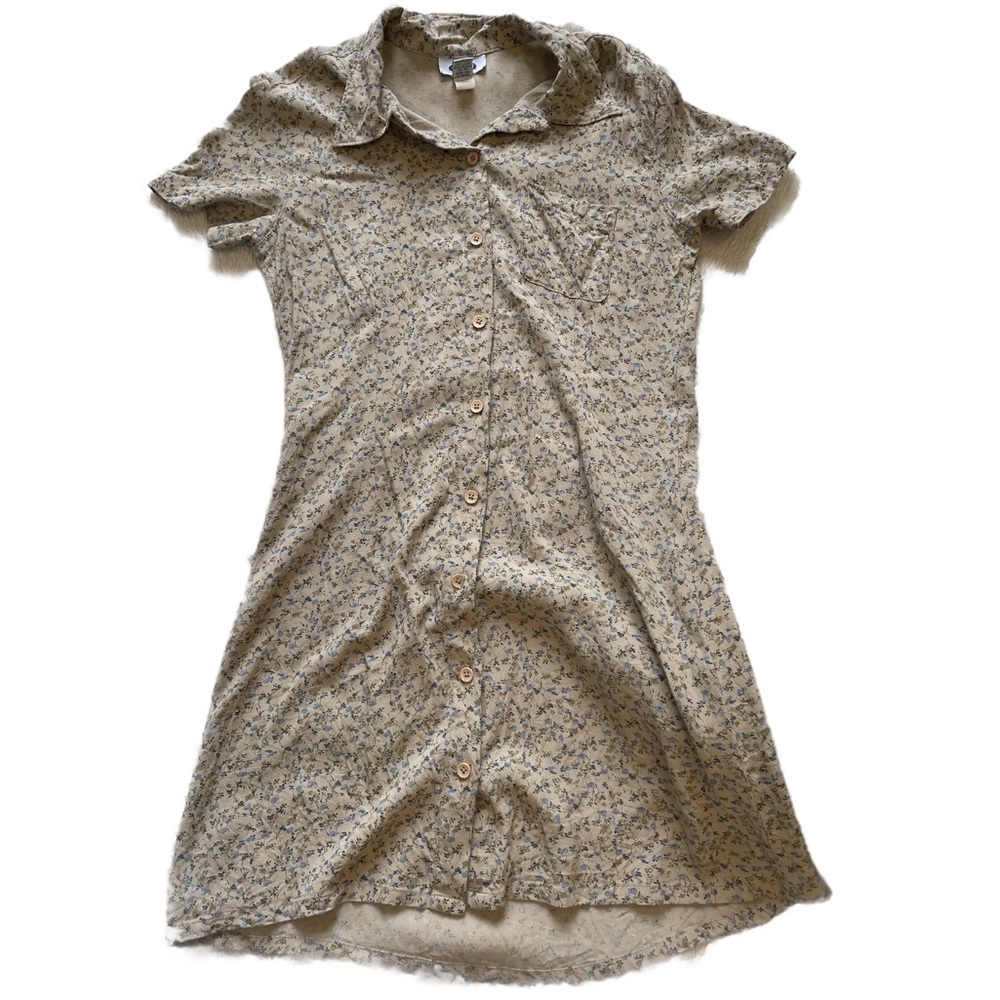 Old Navy Cottagecore Button Up Dress